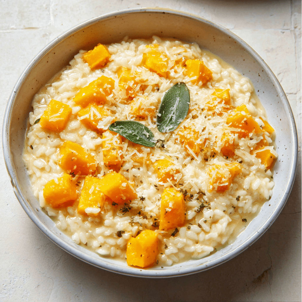 Butternut Squash and Chicken Risotto Recipe