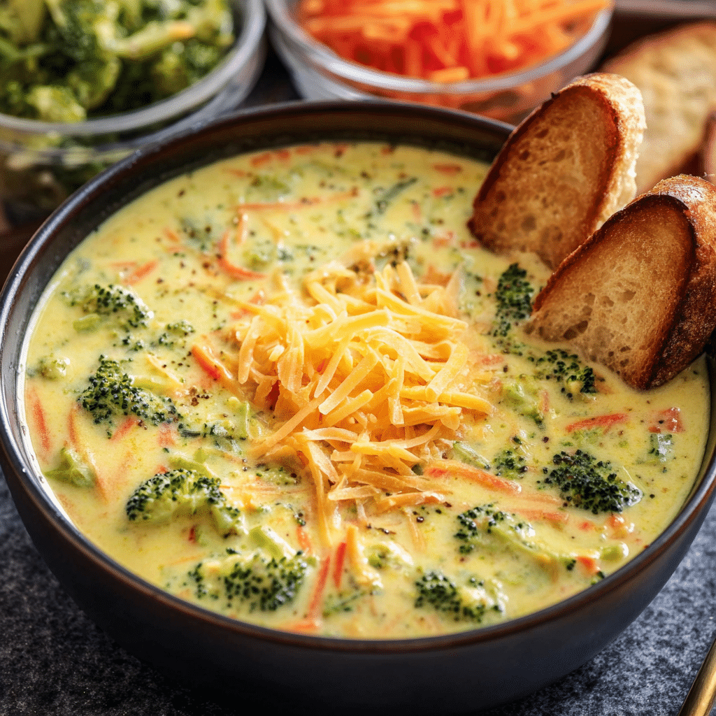 Broccoli Cheddar Soup Recipe
