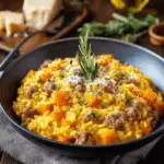 """Butternut Squash and Sausage Risotto – Recipe