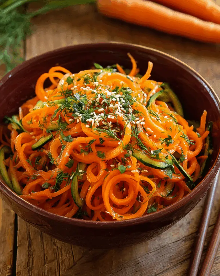 Crisp and Refreshing Cucumber Carrot Salad Recipe
