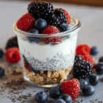 Berry and Chia Yogurt Parfait Recipe