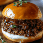 French Onion Beef Sloppy Joes Recipe