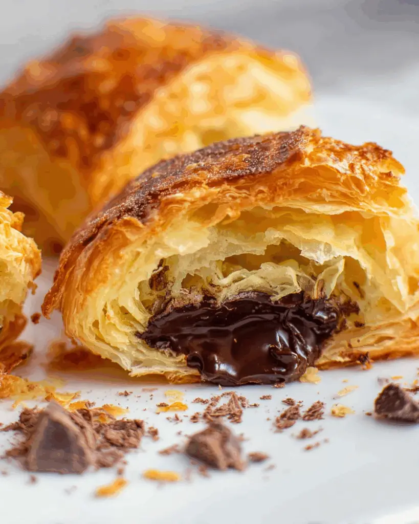 Air Fryer Chocolate Puff Pastry Recipe