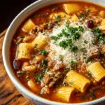 """Italian Pasta e Fagioli Recipe