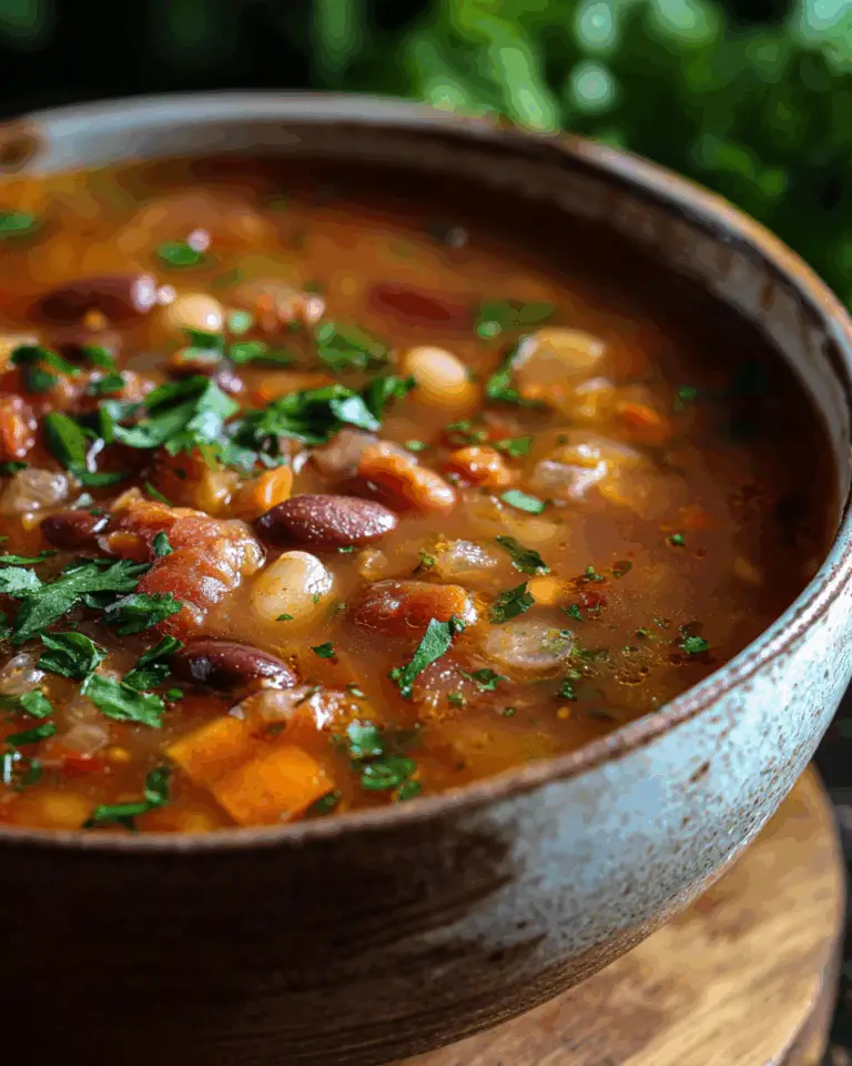 Portuguese Bean Soup Recipe