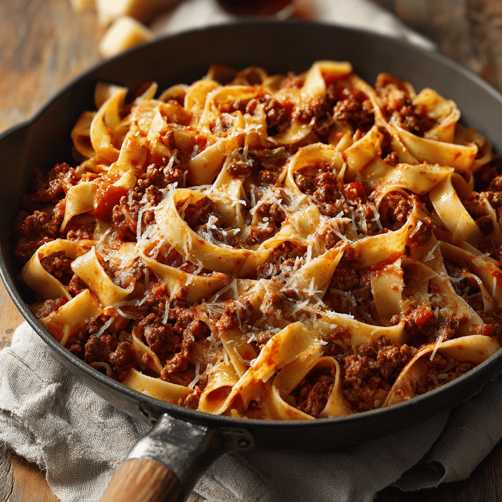 Spaghetti with Meat Sauce Recipe - Recipe Image