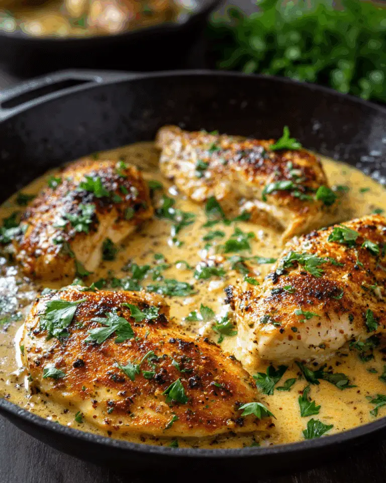 ** Creamy Honey Mustard Chicken Delight