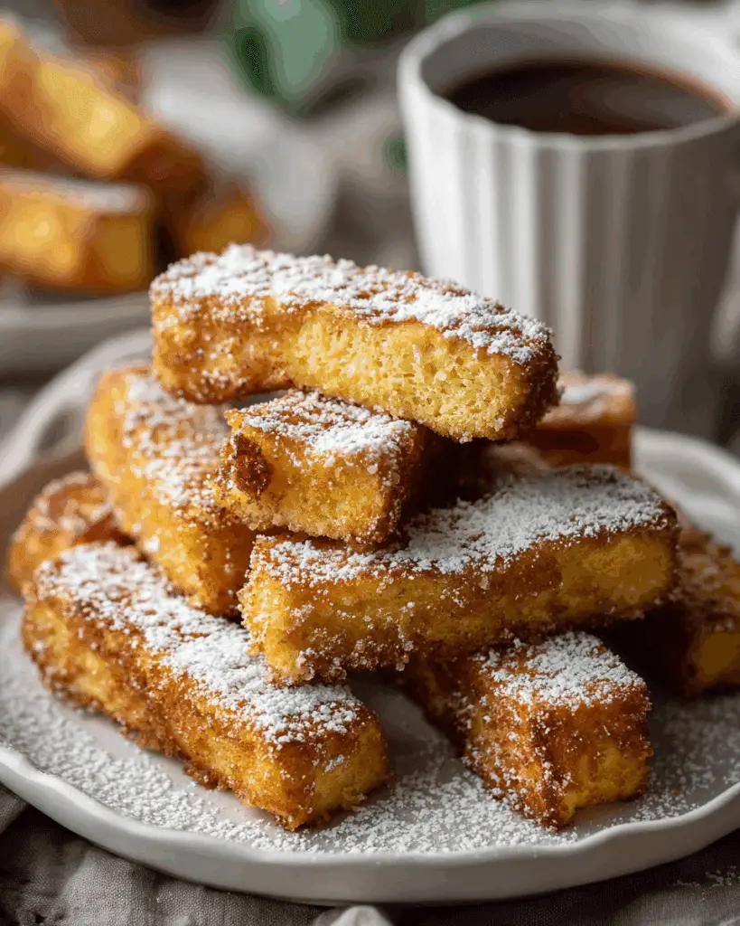 Air Fryer Cinnamon Sugar French Toast Sticks Recipe