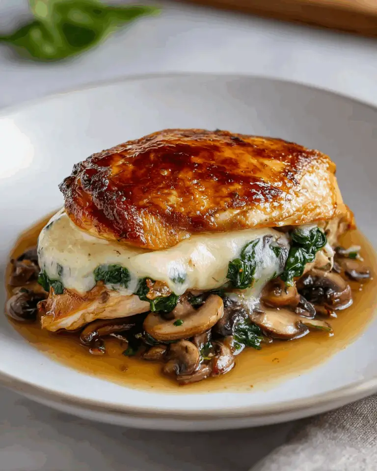 Mushroom Stuffed Chicken Breast – Quick and Easy Recipe