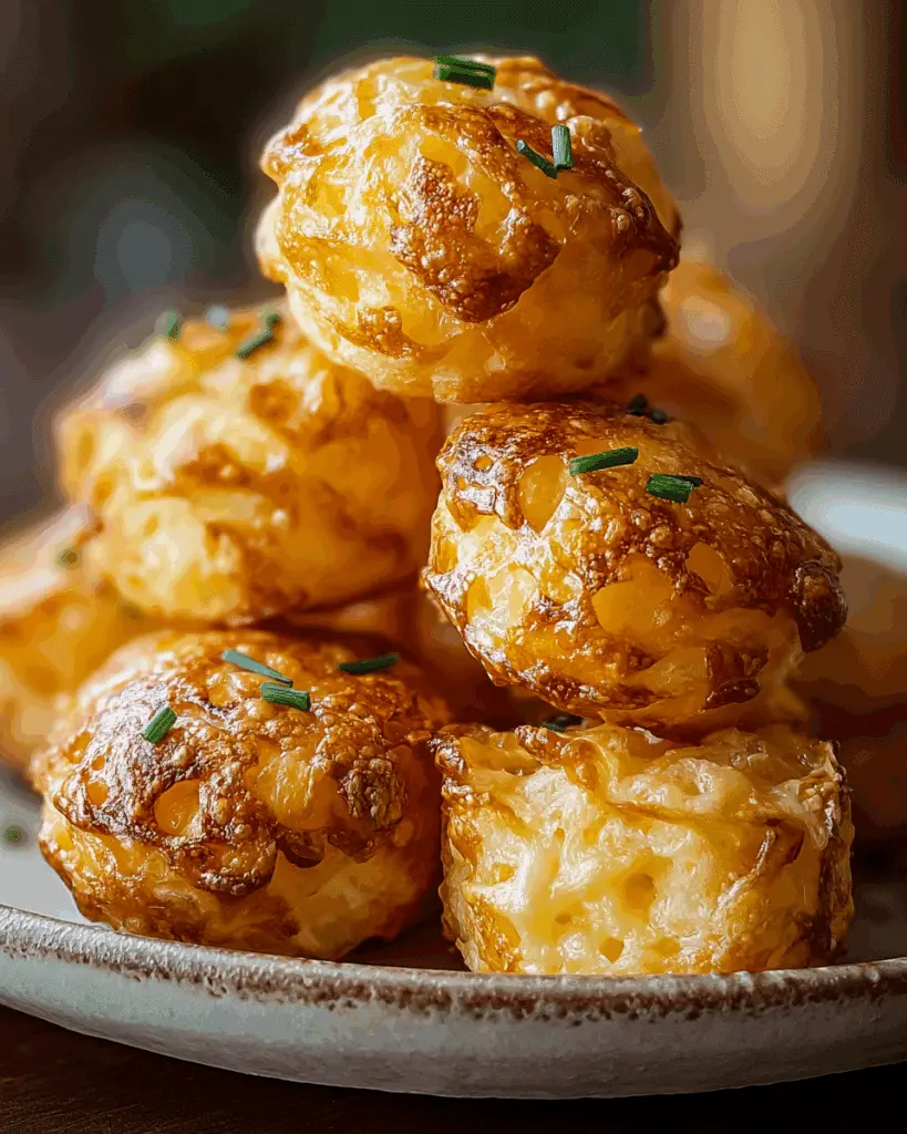 Mashed Potato Cheese Puffs Recipe