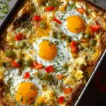 Cheesy Pepper Breakfast Bake Recipe