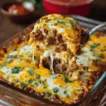 Cheesy Taco Biscuit Bake Recipe