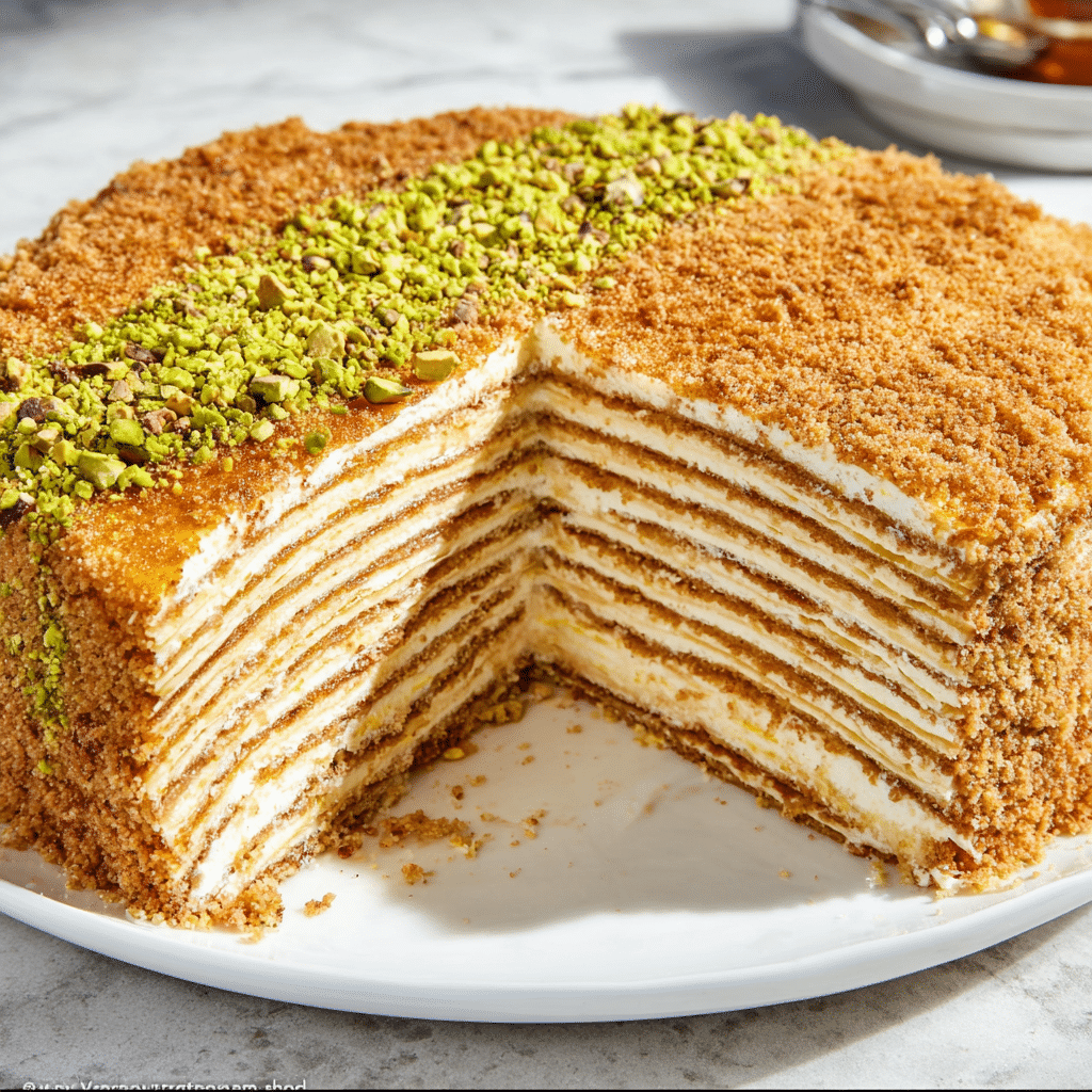 Napoleon Cake (Mille-Feuille) Recipe