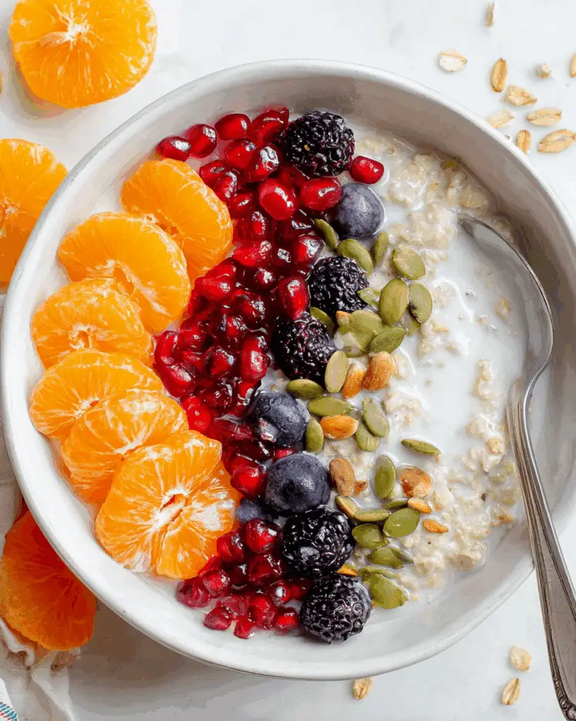 "Classic Winter Oatmeal with a Twist Recipe