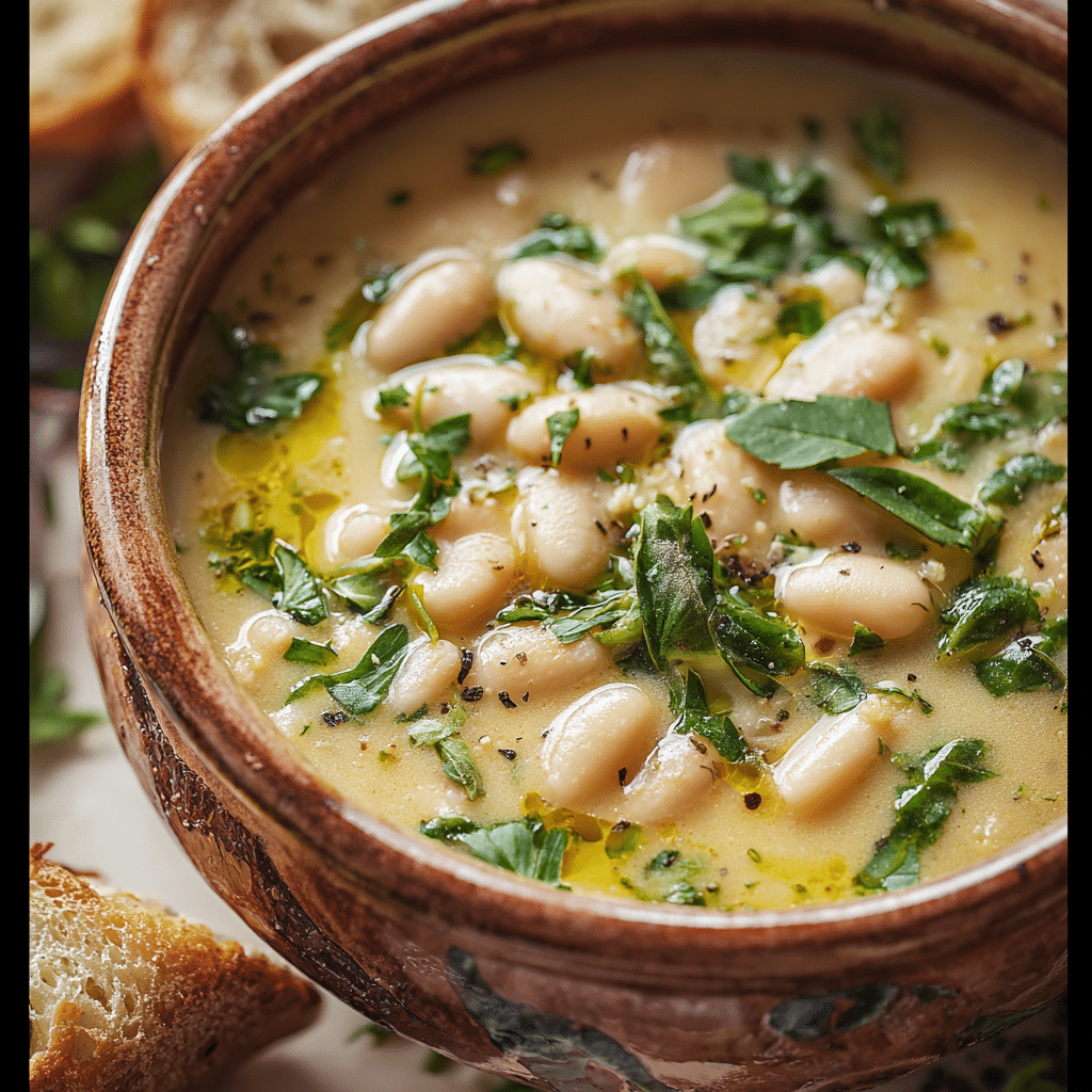 Cozy White Bean Soup for Fall Comfort - Recipe Image
