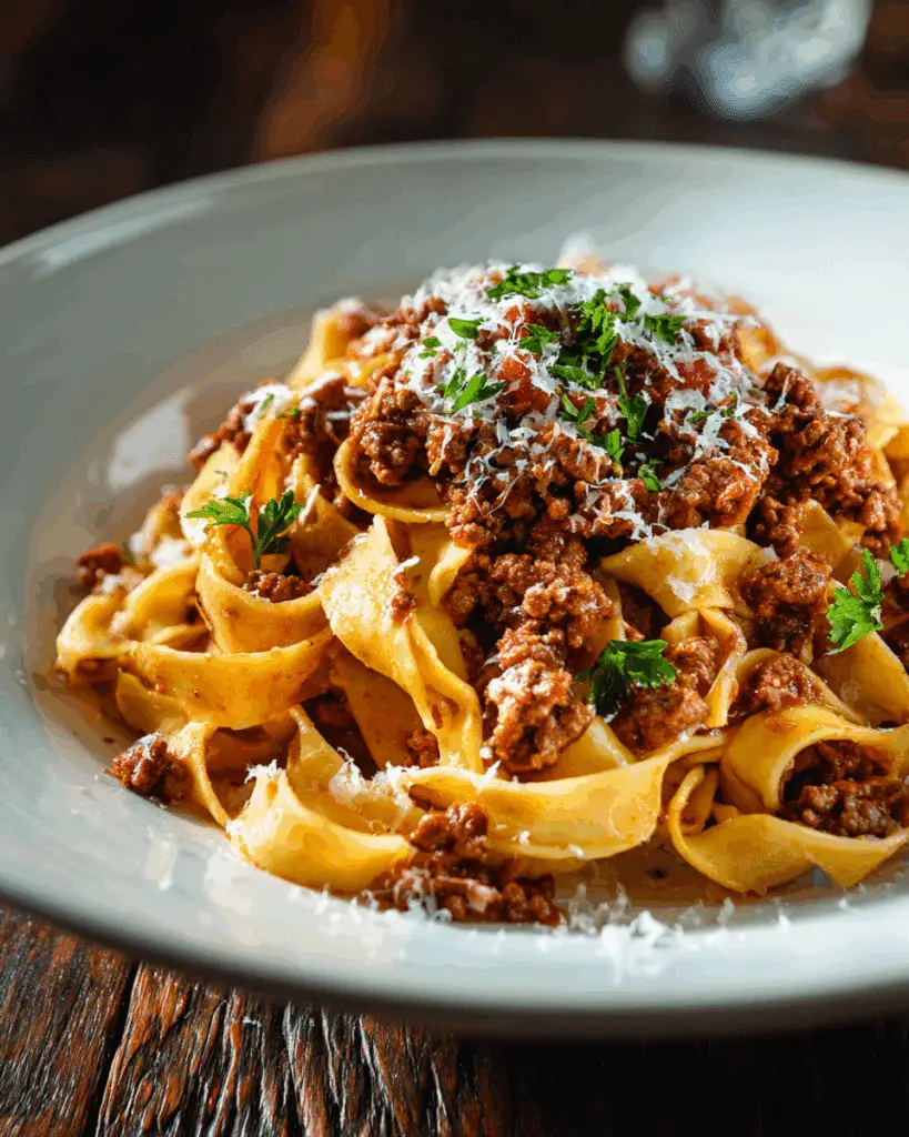 Spaghetti with Meat Sauce Recipe
