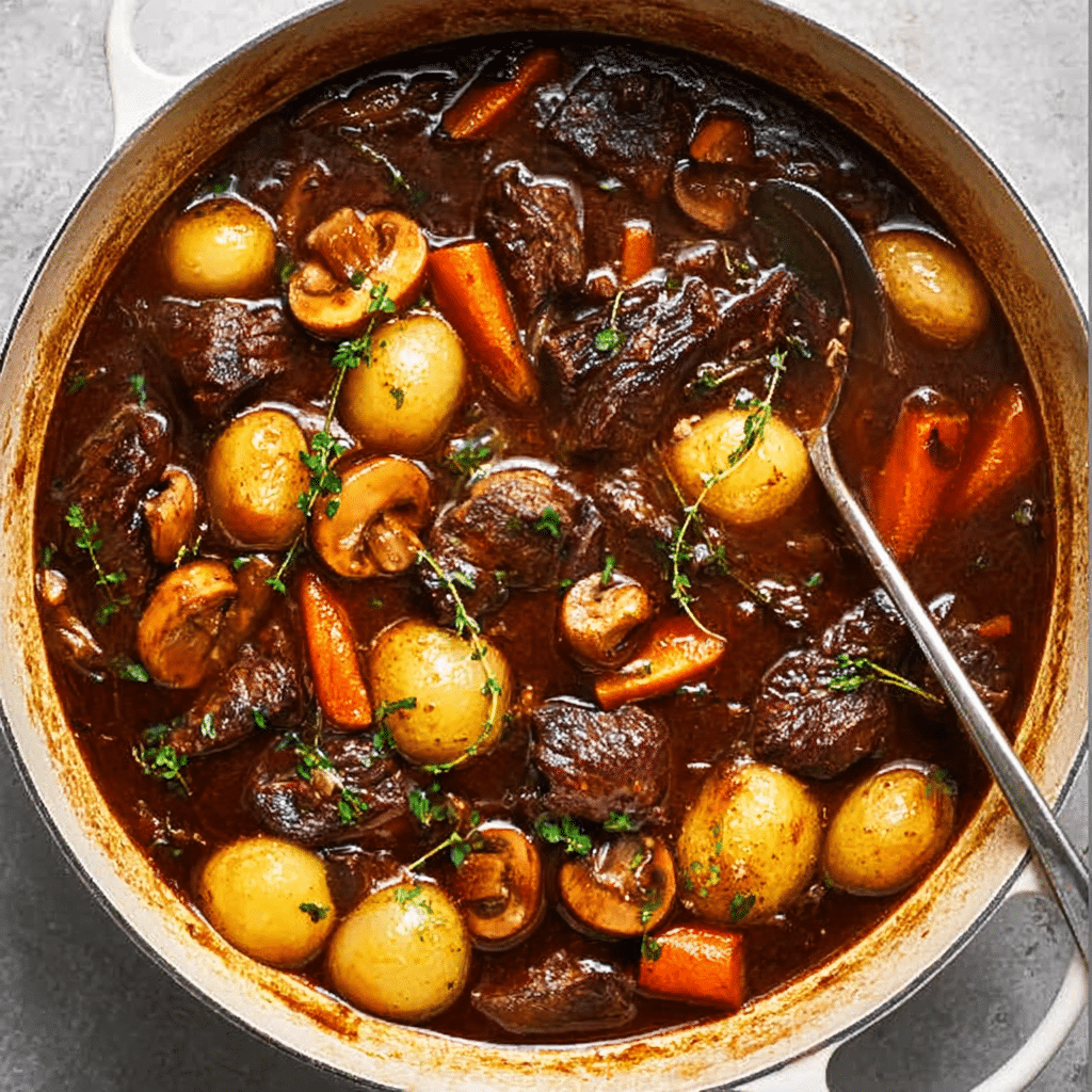 Beef Stew with Root Vegetables Recipe
