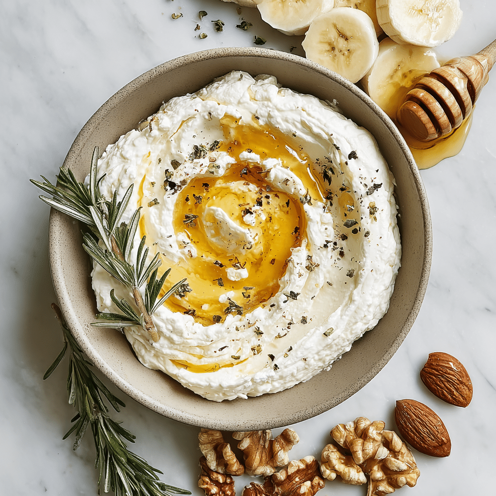 Whipped Ricotta with Honey Recipe - Recipe Image