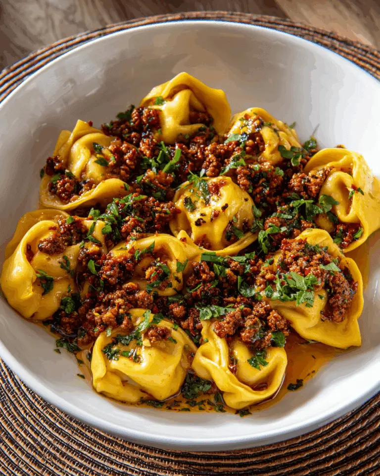 """Pumpkin Tortellini Recipe