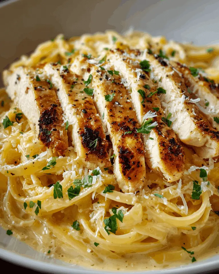 Creamy Garlic Parmesan Chicken Pasta Recipe