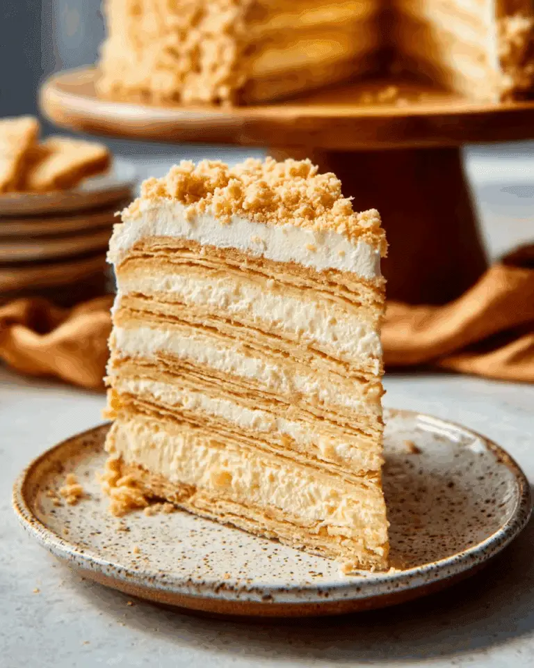 "Napoleon Cake (Mille-Feuille) Recipe