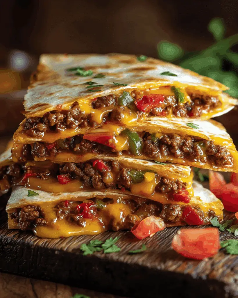 Smashburger Quesadillas Recipe