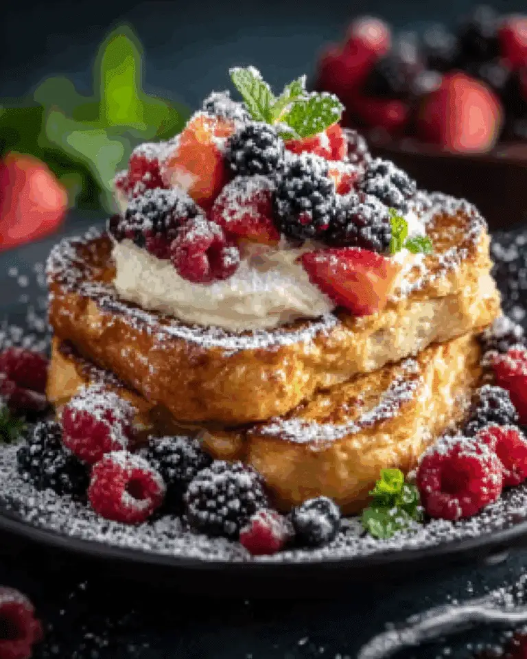 French Toast with Berries and Mascarpone Recipe