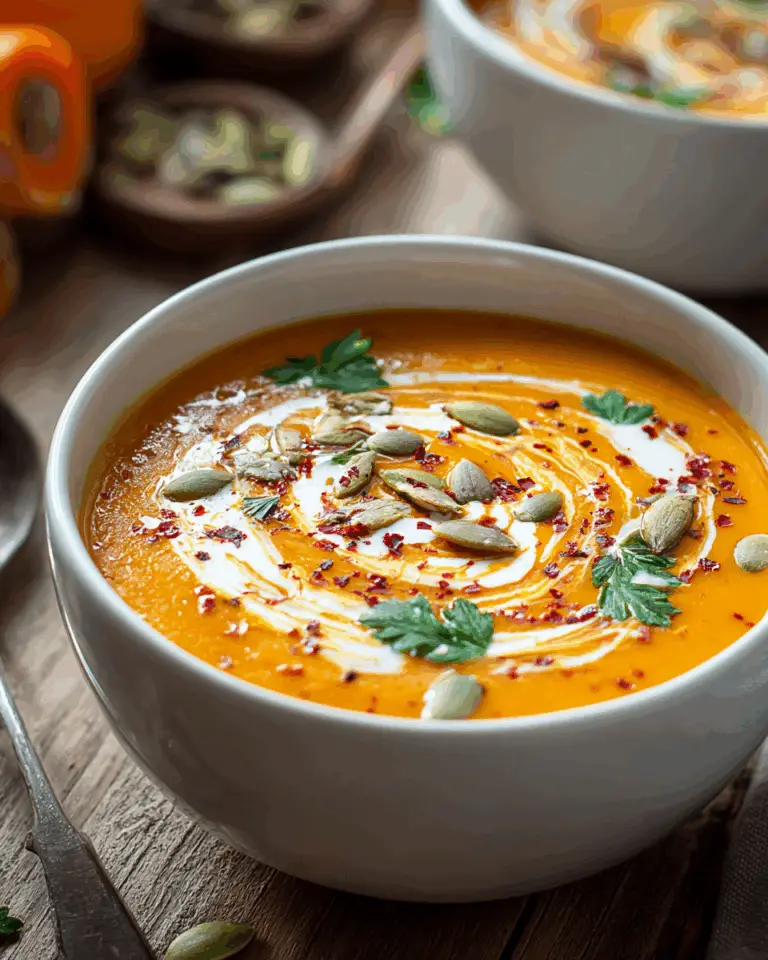 ** Cozy Apple, Carrot & Pumpkin Soup Recipe