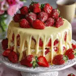 Strawberry Cream Cheese Pound Cake Recipe
