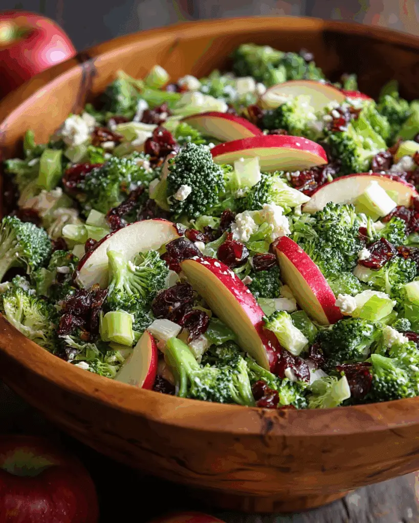 Honeycrisp Apple Broccoli Salad Recipe