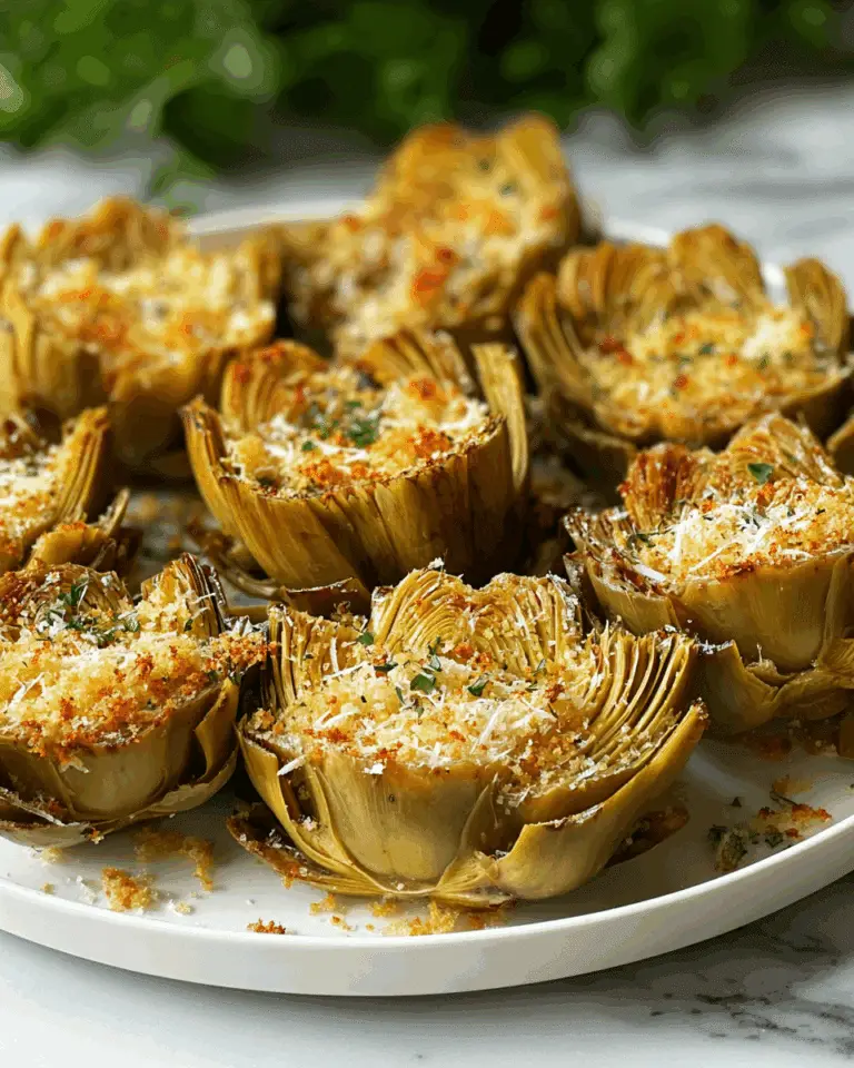 Crispy Parmesan Artichoke Hearts Recipe