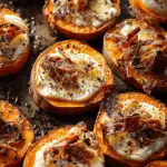 Sweet Potato Rounds with Goat Cheese Recipe