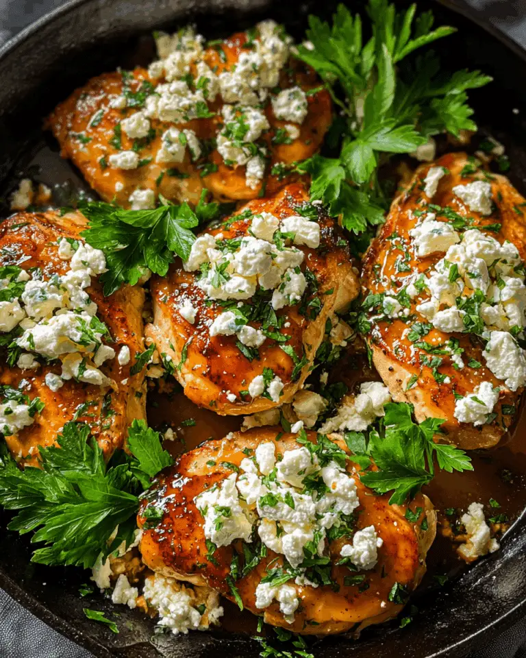 Hot Honey Feta Chicken Recipe