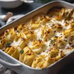 ** Creamy Gorgonzola Tortellini Casserole