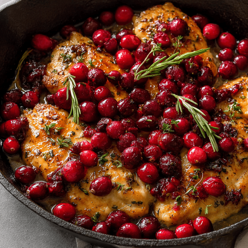 Cranberry Balsamic Chicken Recipe