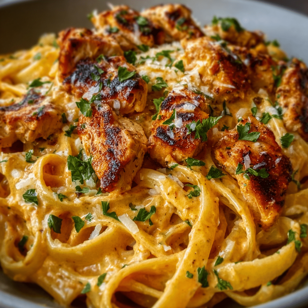 Cowboy Butter Chicken Pasta Recipe - Recipe Image