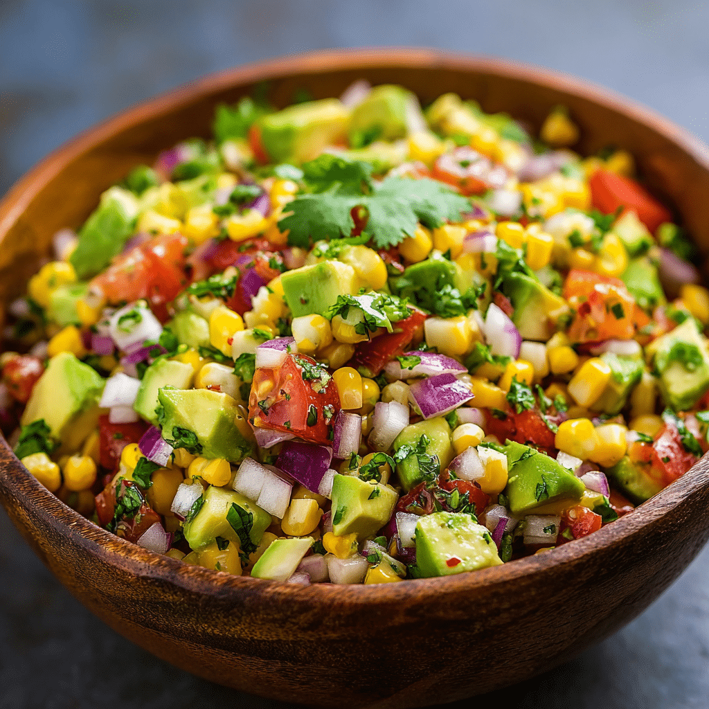 Summer Corn Salad with Avocado Recipe - Recipe Image