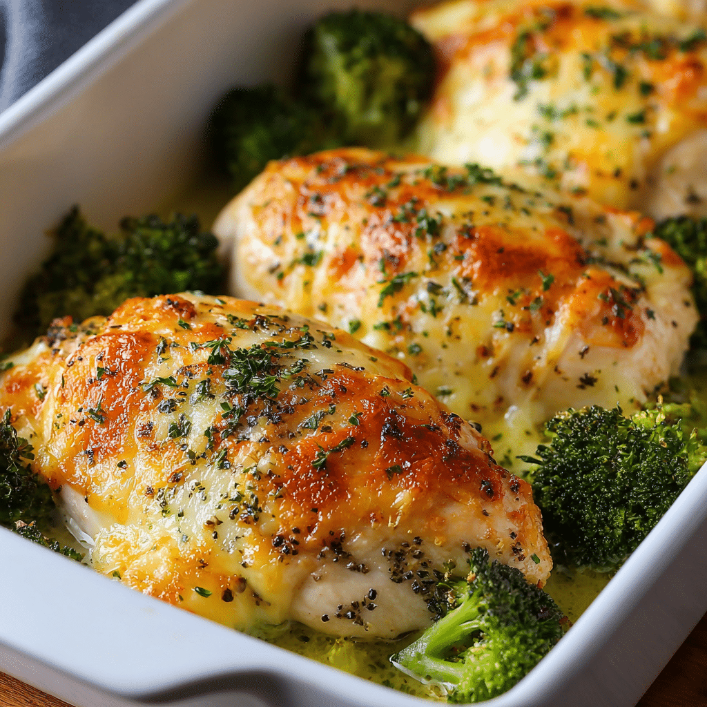Broccoli Cheese Stuffed Chicken: Easy & Delicious - Recipe Image
