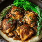 """Apple Cider Braised Chicken Thighs Recipe