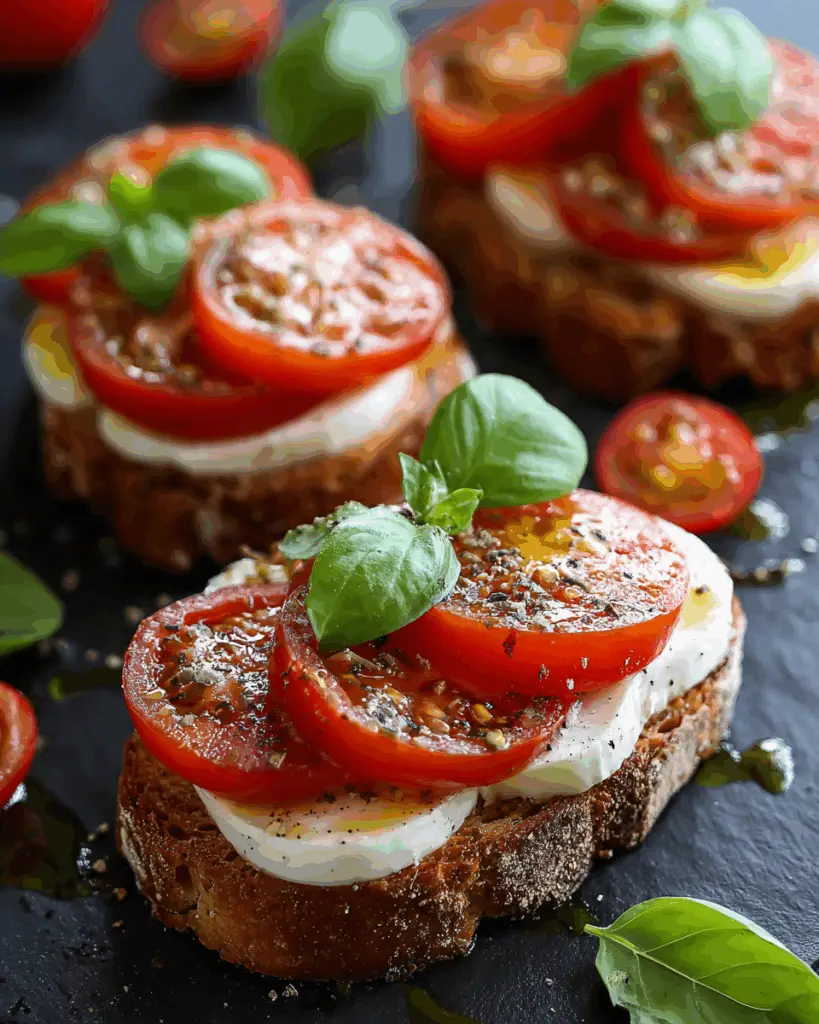 Mozzarella Bruschetta Recipe