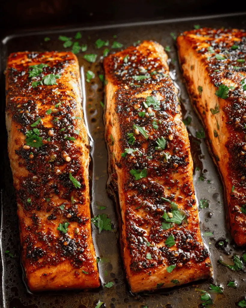 Cajun Honey Butter Salmon Recipe