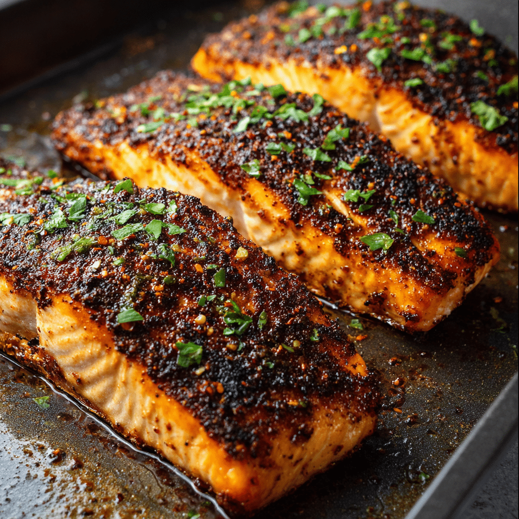Cajun Honey Butter Salmon Recipe - Recipe Image