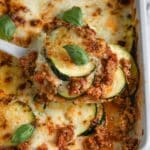 Meaty Zucchini Casserole with Ground Beef Recipe