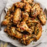 Garlic Parmesan Wings Recipe