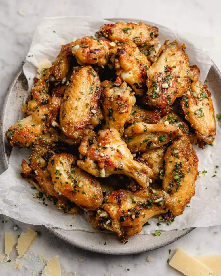 Garlic Parmesan Wings Recipe