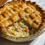 Chicken Potpie with Puff Pastry Recipe