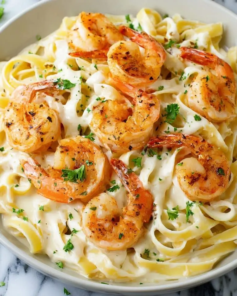 Creamy Shrimp Alfredo Pasta Recipe