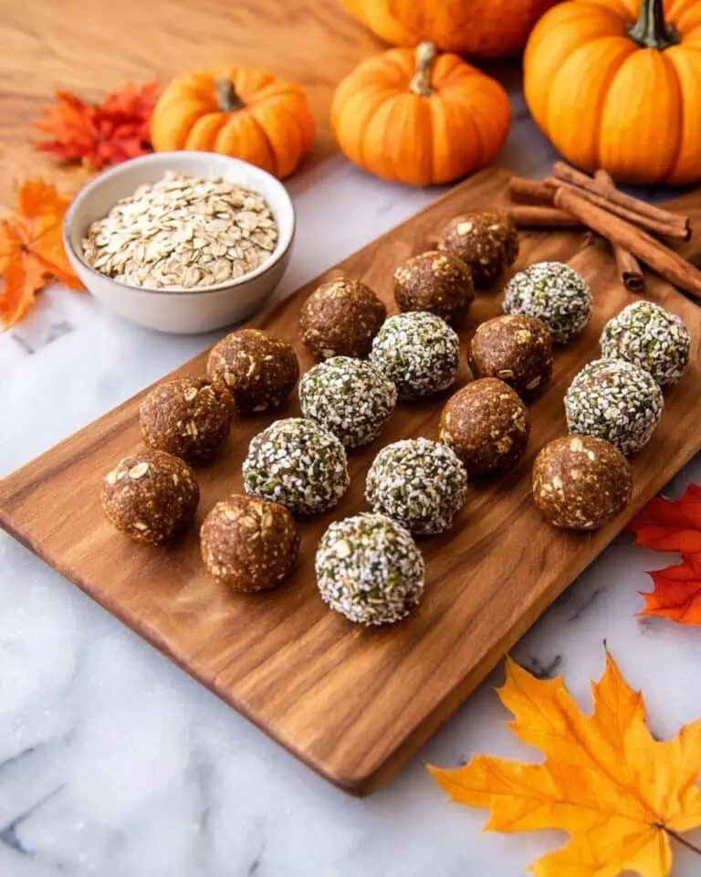 Pumpkin Protein Balls Recipe