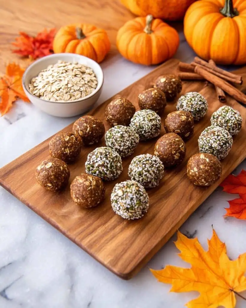 Pumpkin Protein Balls Recipe