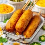 Jalapeño Cheesy Corn Dogs Recipe